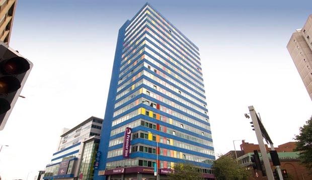 Premier Inn Leicester City Centre Exterior foto